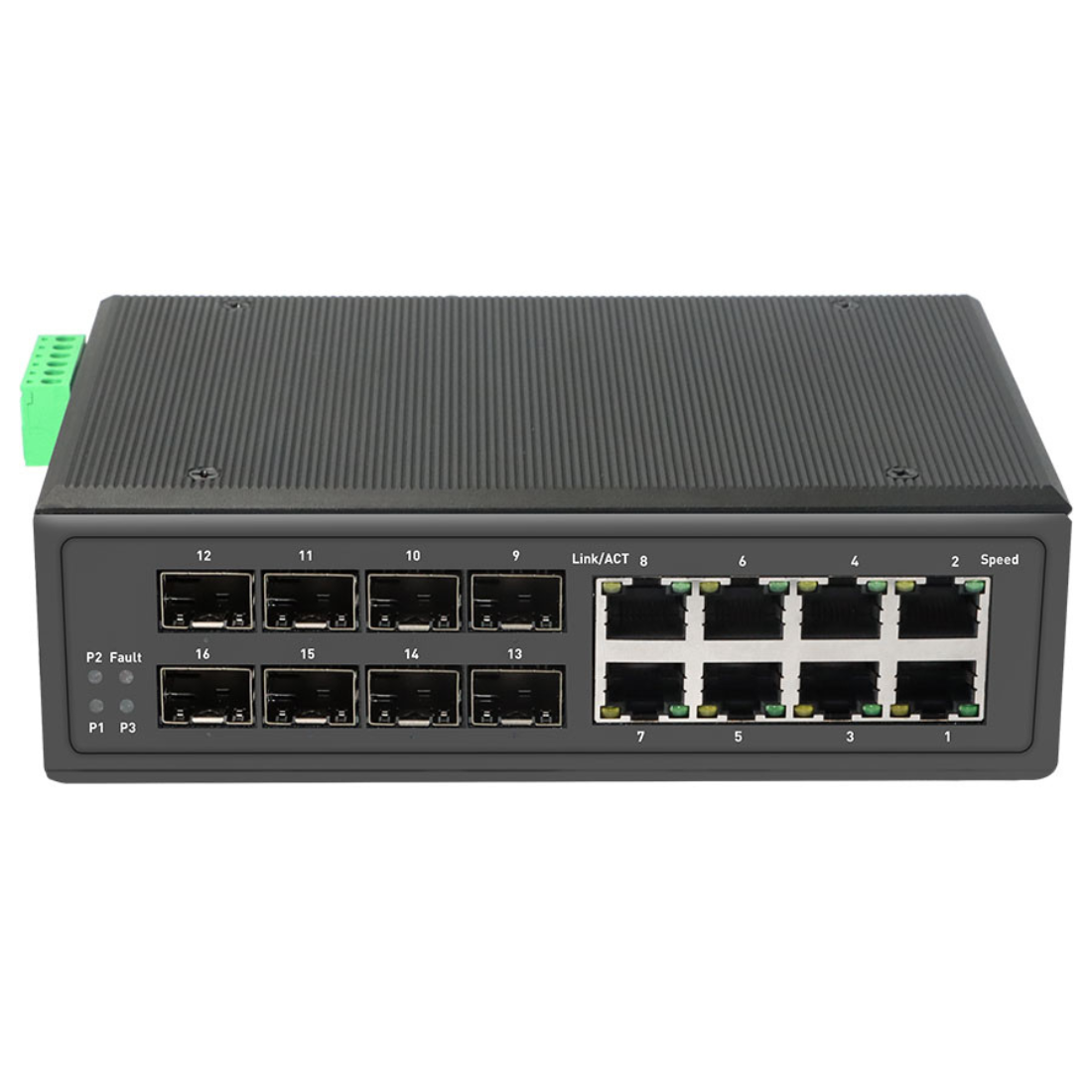 GNT-P1608FMI - Индустриальный коммутатор