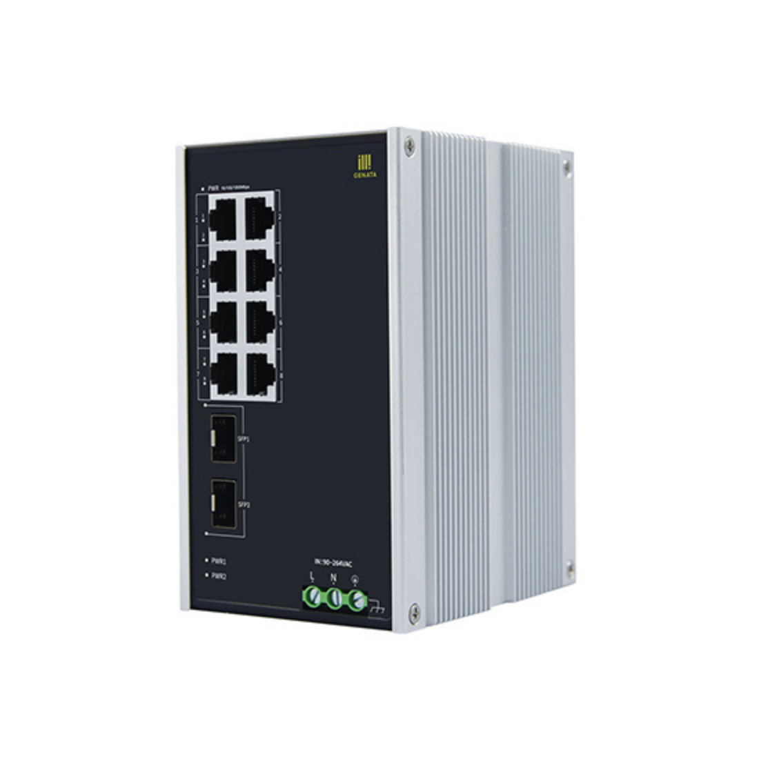 GNT-IG1210GF-AC - Индустриальный коммутатор