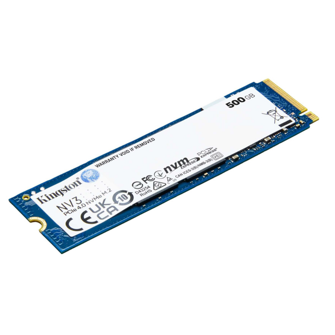 Твердотельный накопитель SSD Kingston NV3 SNV3S/500G M.2 NVMe PCIe 4.0x4