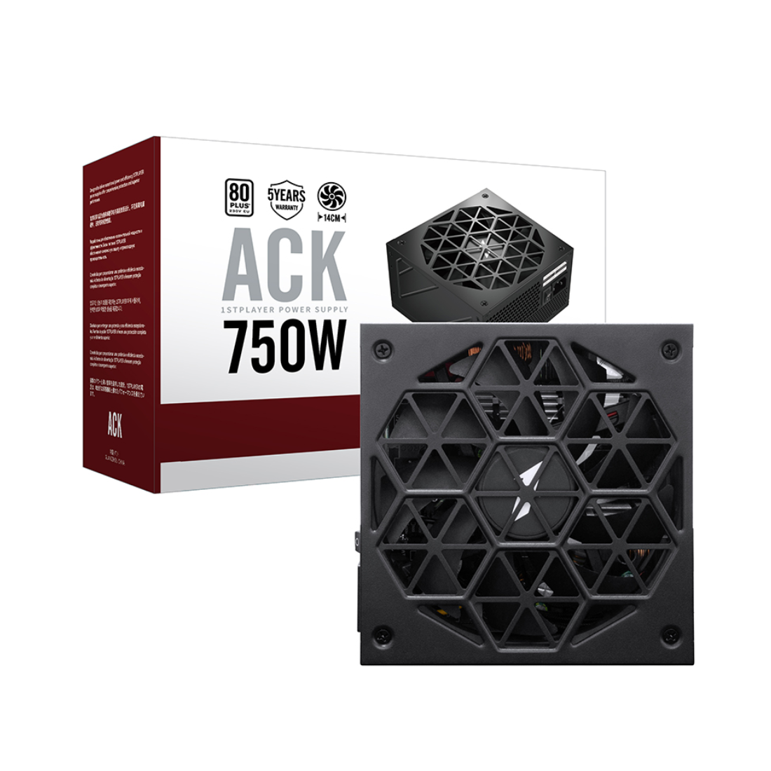 Блок питания 1STPLAYER HA 750W AA2 BK