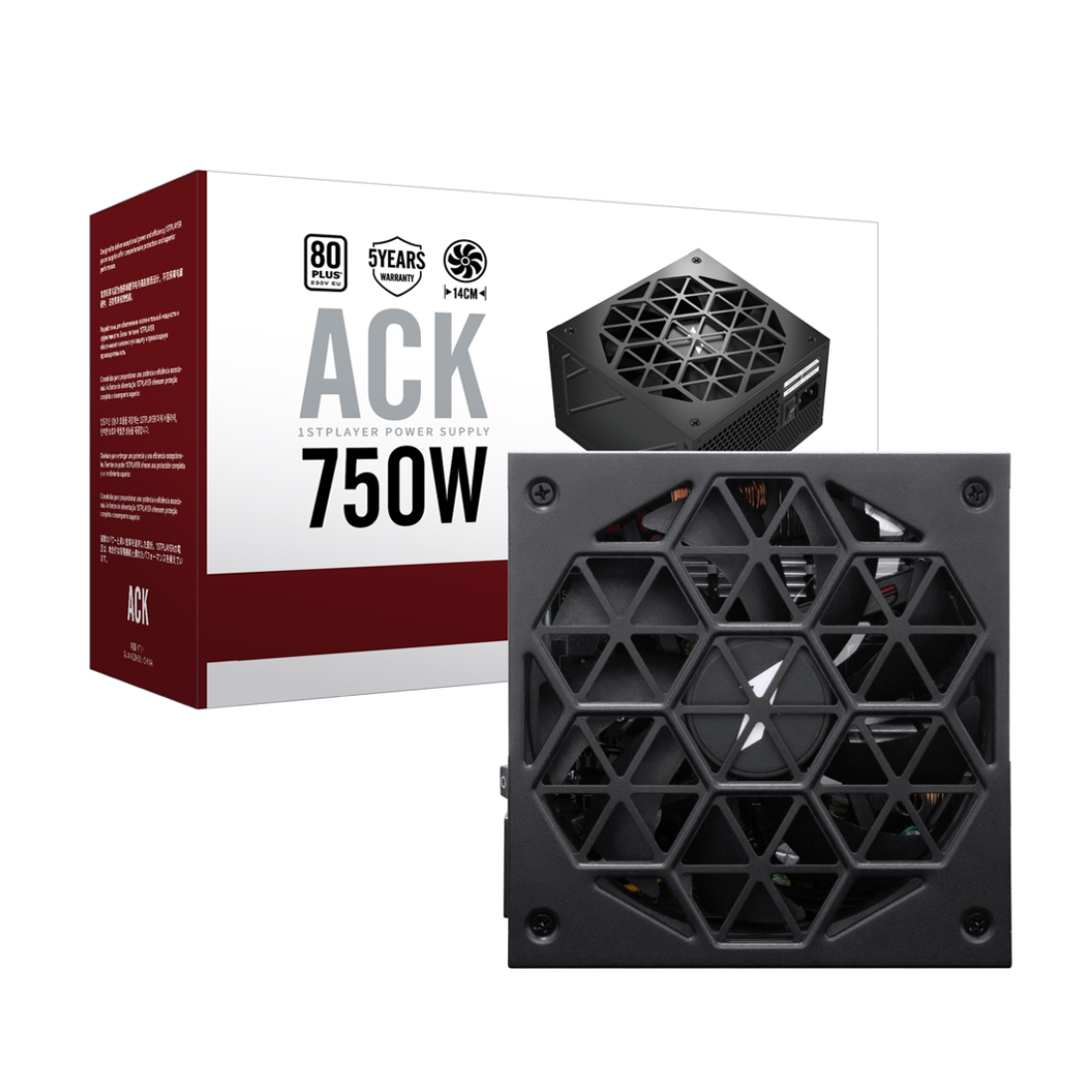 Блок питания 1STPLAYER HA 850W AA2 BK