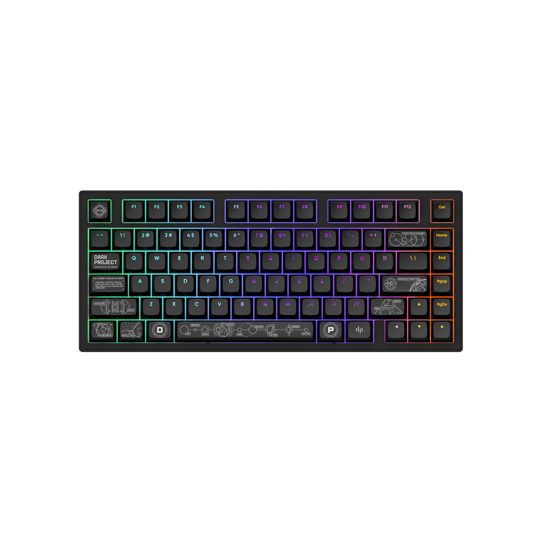 Клавиатура Dark Project ALU81A Terra Nova Black