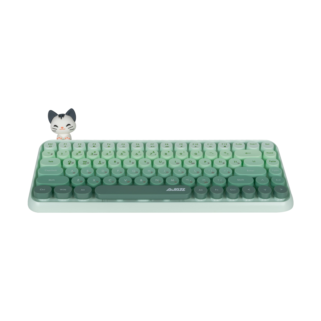 Клавиатура Ajazz 308i Cat Gradient Green