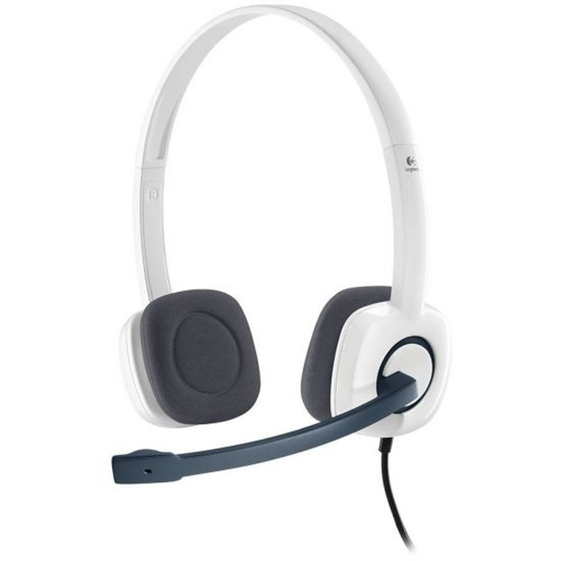 Гарнитура Logitech H150 White (белая, 2 x 3.5мм, элементы управления на кабеле, кабель 1.8м)