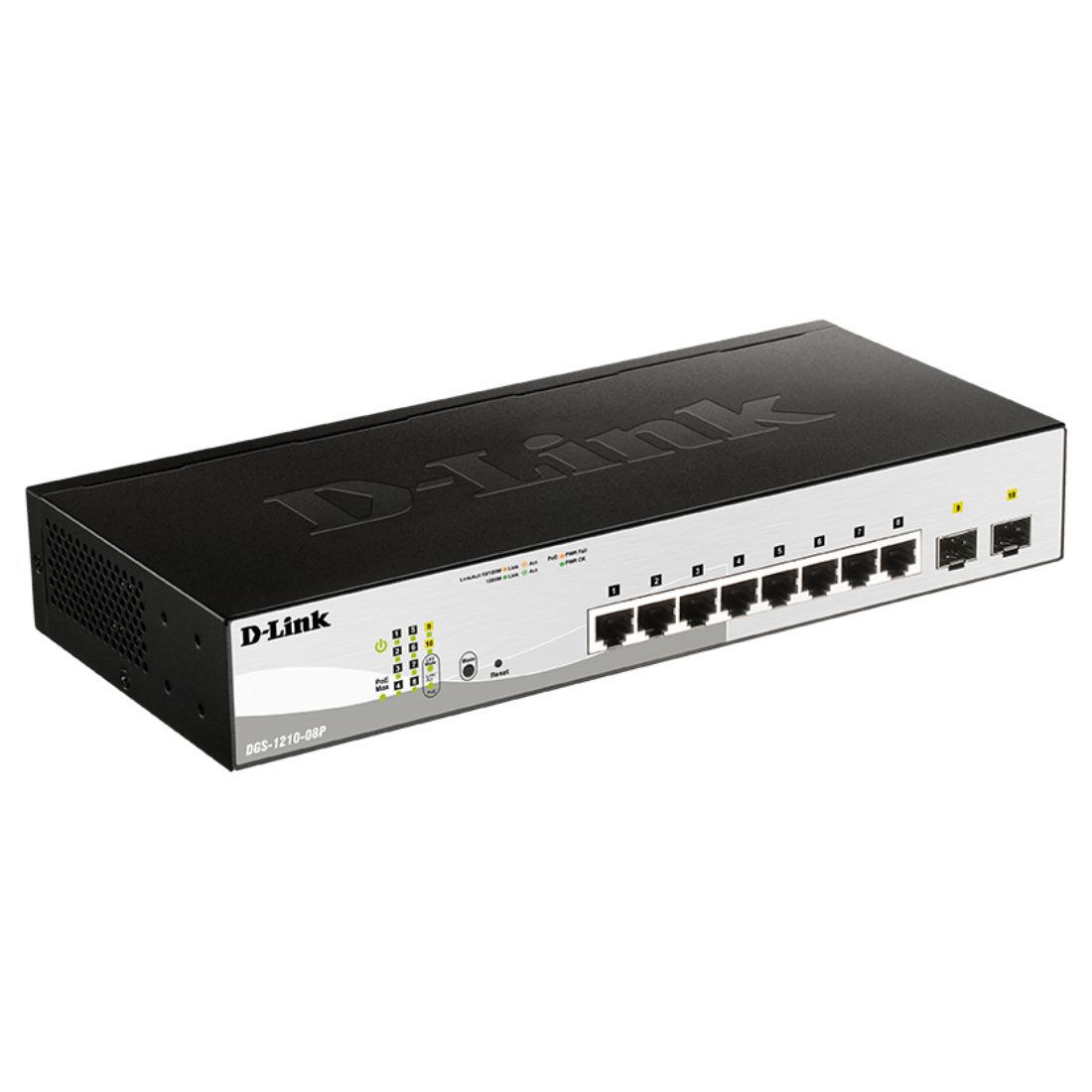 Коммутатор D-Link DGS-1210-08P/G3A