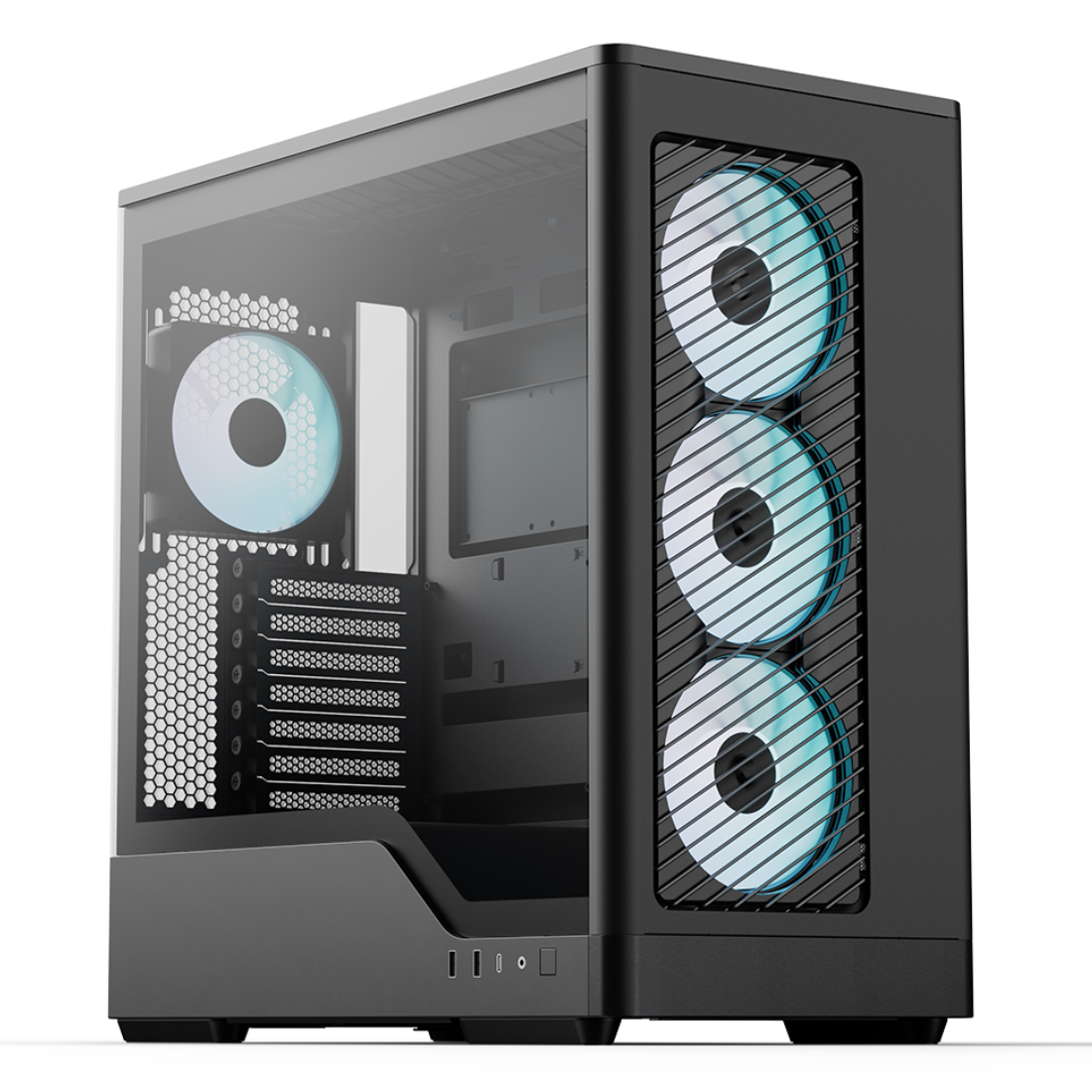 Компьютерный корпус Aerocool D520A-BK-v1 без Б/П