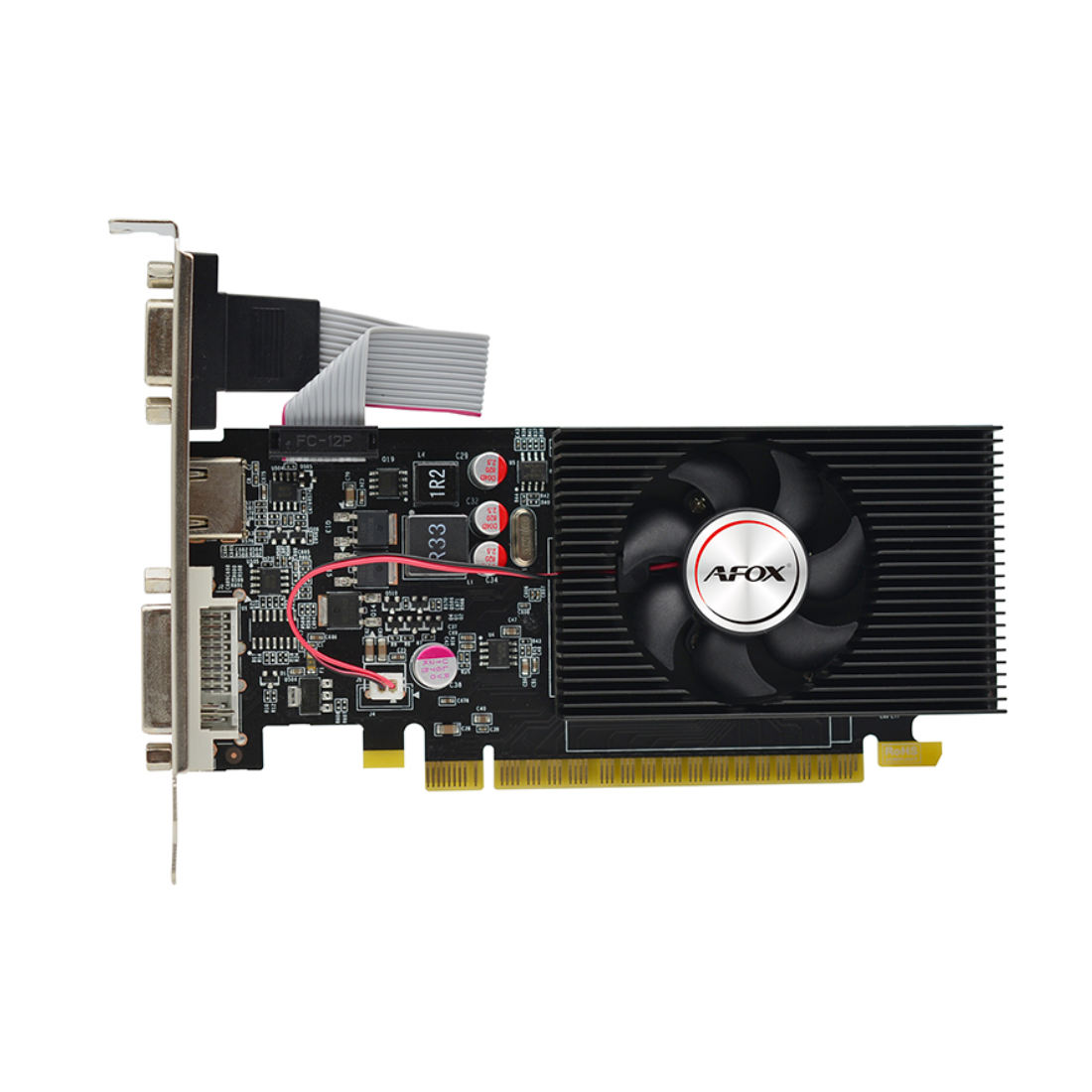 Видеокарта AFOX GT730 2GB D3 LP Single Fan (AF730-2048D3L5)