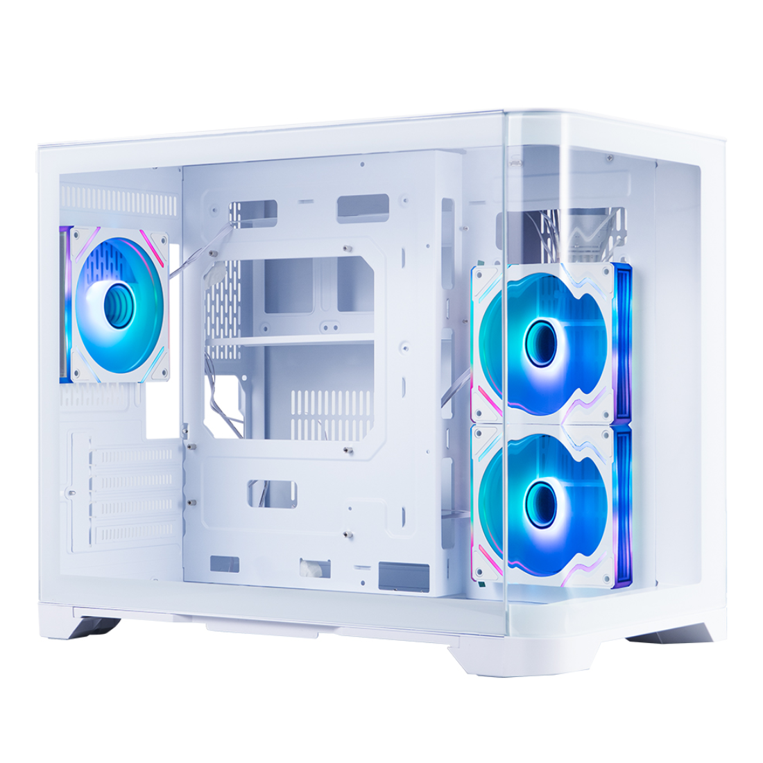 Компьютерный корпус 1STPLAYER UV6 White без Б/П