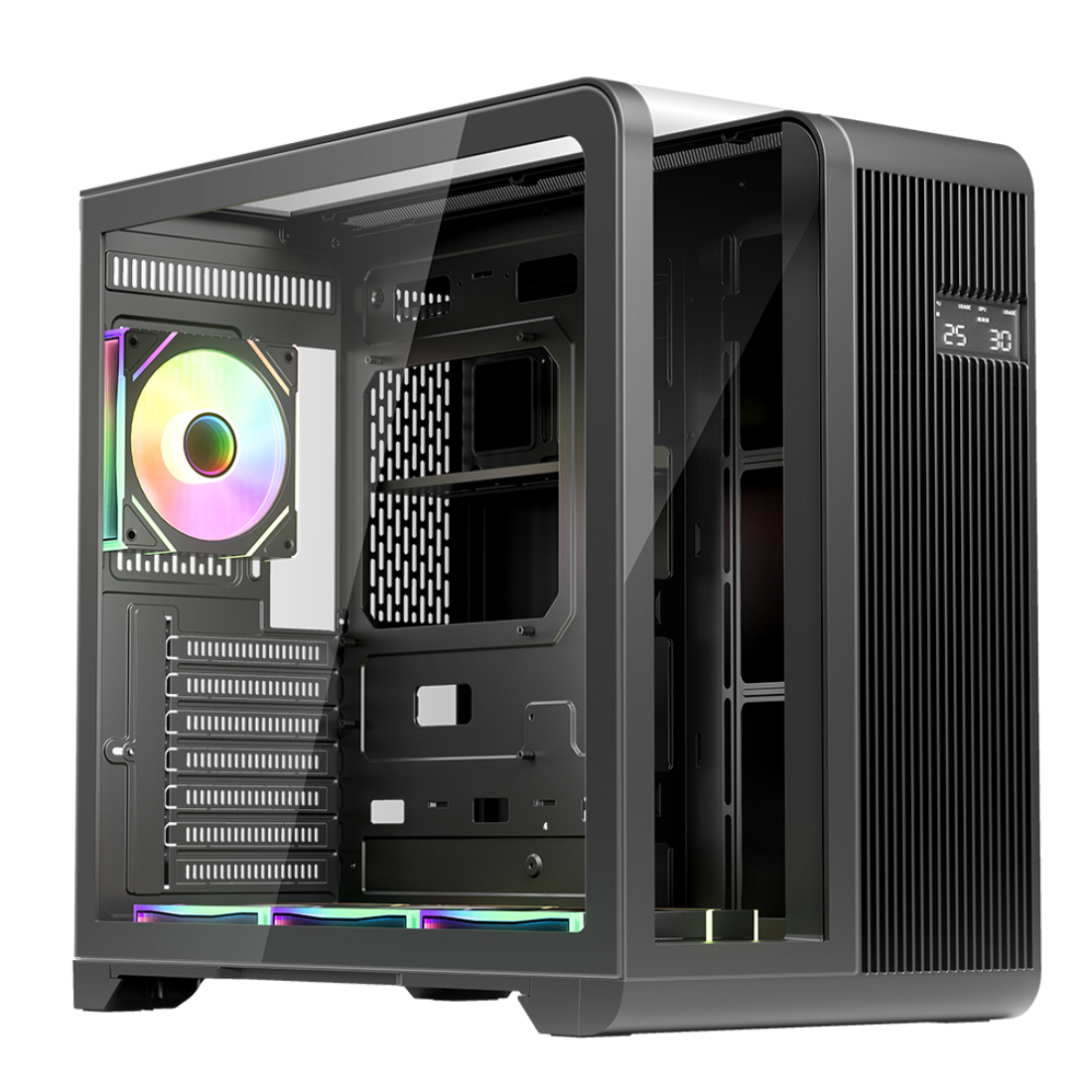 Компьютерный корпус 1STPLAYER RT7 Black без Б/П