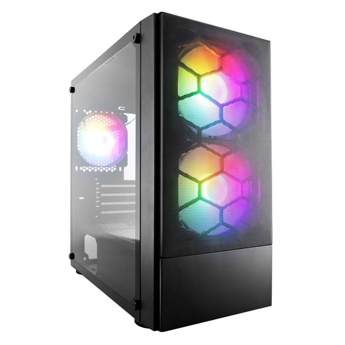 Компьютерный корпус 1STPLAYER FIREBASE X4-M Black без Б/П