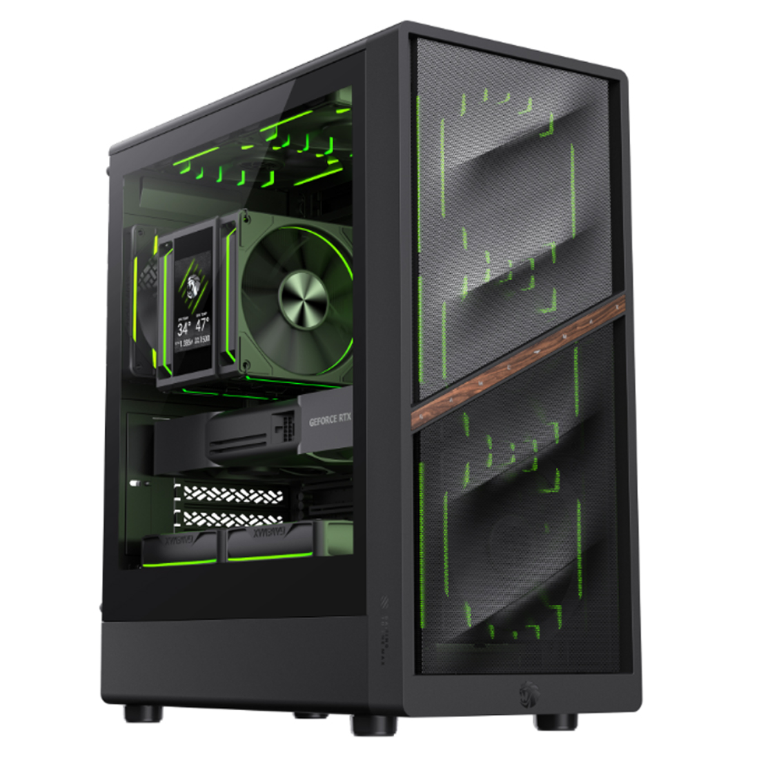 Компьютерный корпус Gamemax AERIS 330 MB Black без Б/П