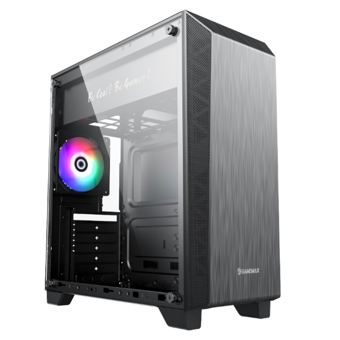 Компьютерный корпус Gamemax NOVA N5 Black без Б/П