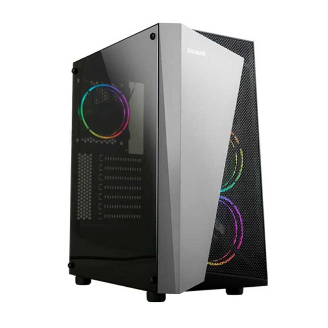 Компьютерный корпус Zalman S4 PLUS Black без Б/П