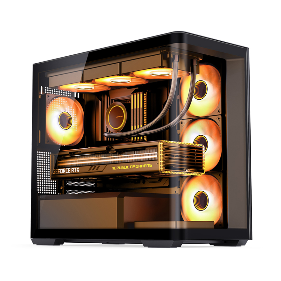 Компьютерный корпус Jonsbo D300 Black без Б/П