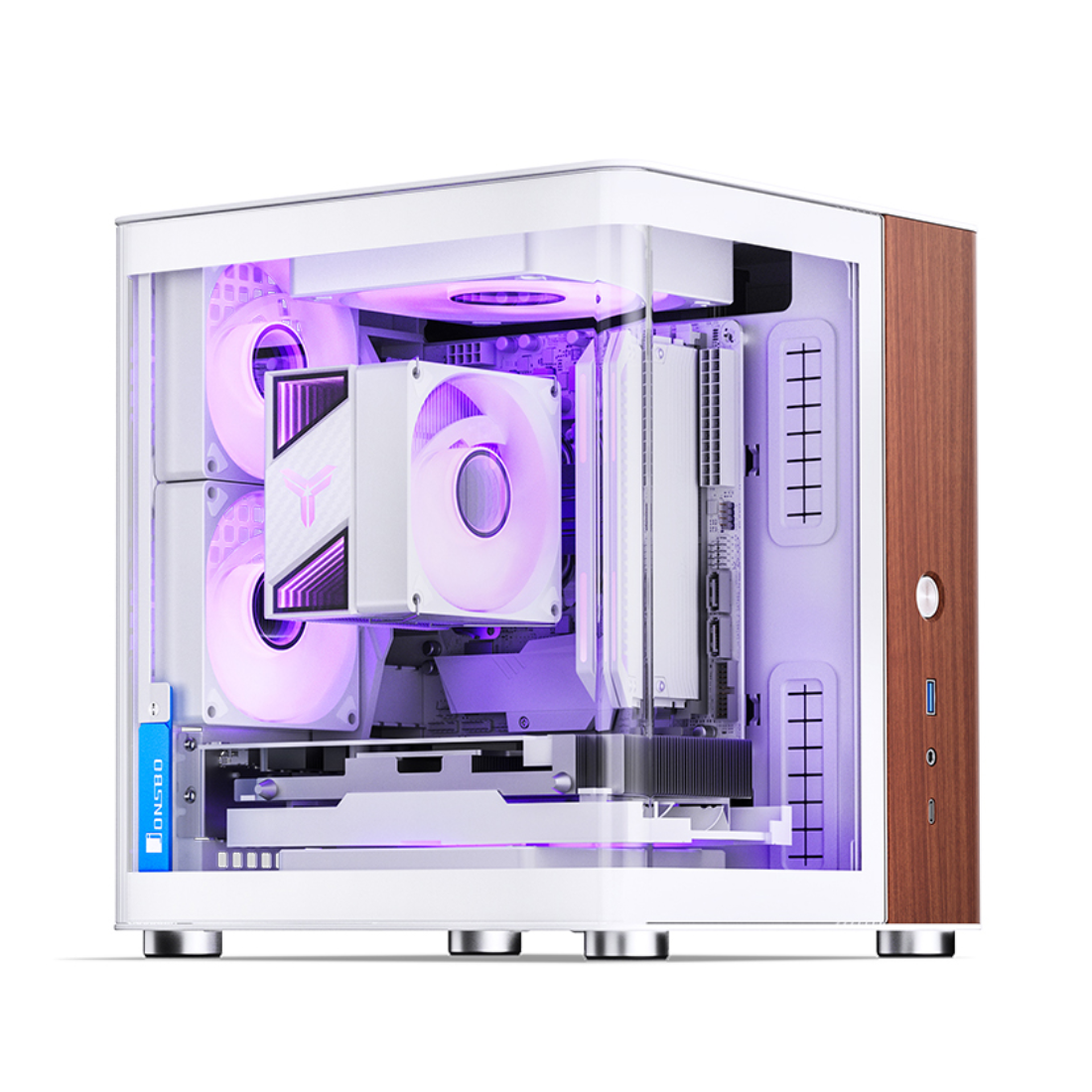 Компьютерный корпус Jonsbo TK-0 White без Б/П