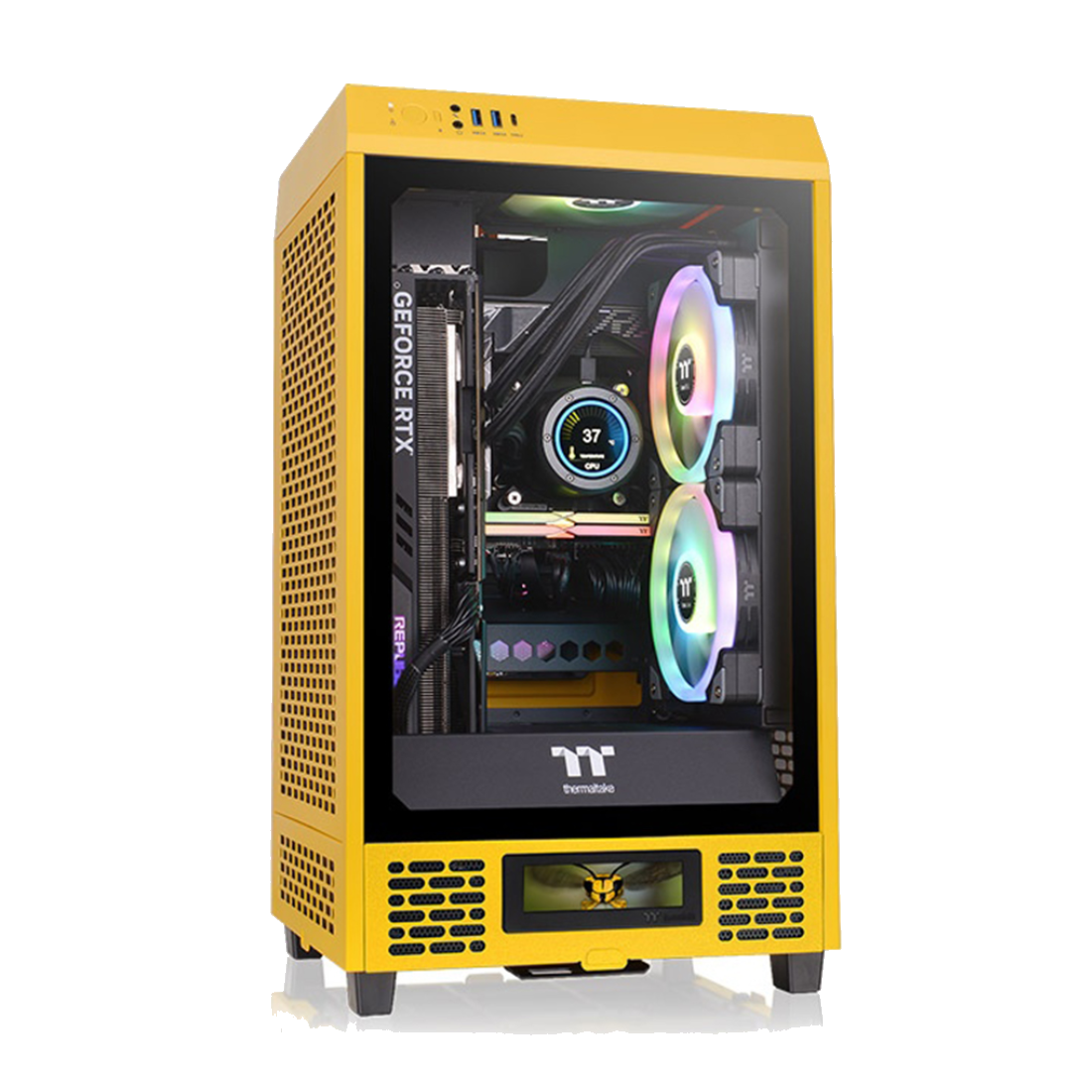 Компьютерный корпус Thermaltake The Tower 200 Bumblebee без Б/П