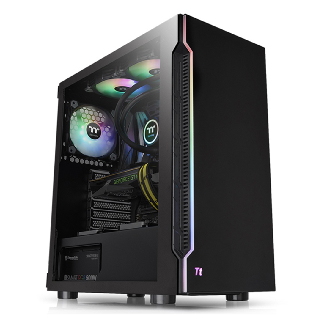 Компьютерный корпус Thermaltake H200 TG RGB без Б/П