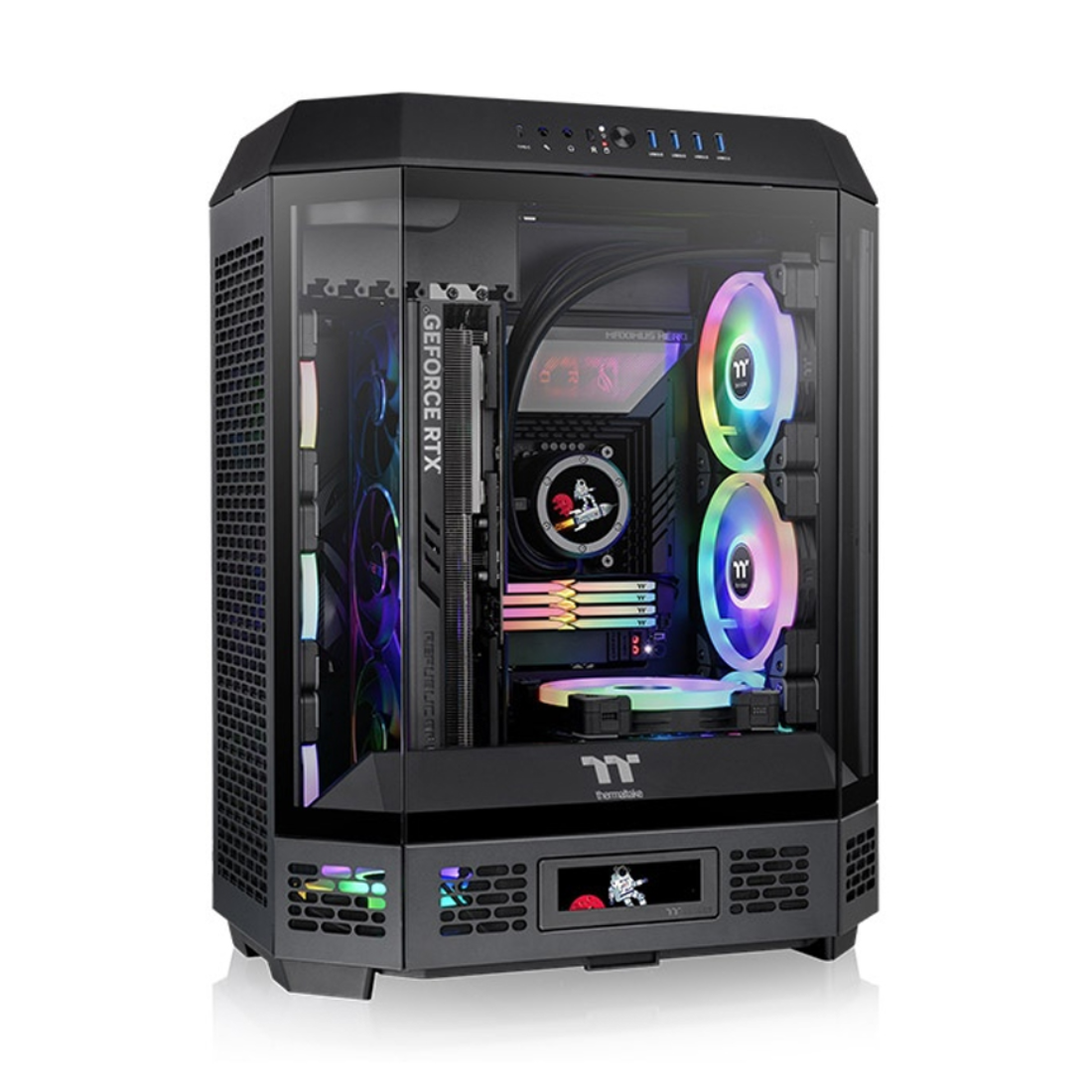 Компьютерный корпус Thermaltake The Tower 600 Black без Б/П