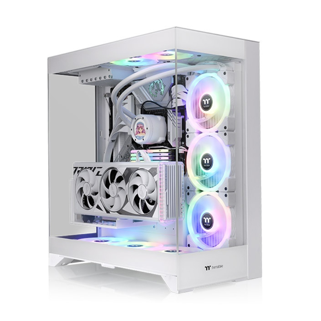 Компьютерный корпус Thermaltake CTE E550 TG Snow без Б/П