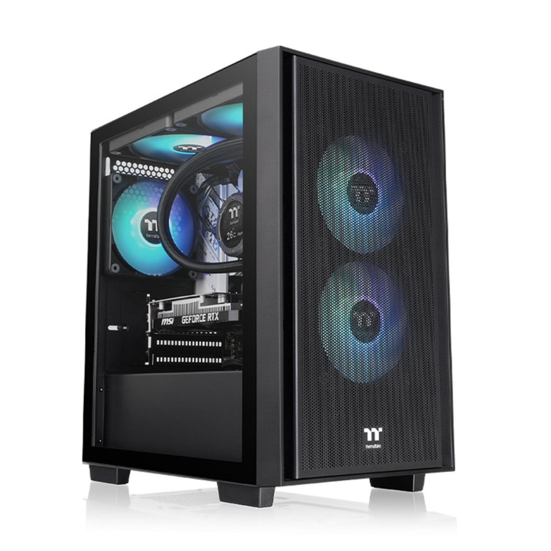 Компьютерный корпус Thermaltake Versa H16 Black без Б/П