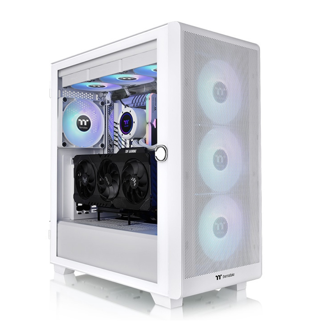 Компьютерный корпус Thermaltake S250 TG White без Б/П
