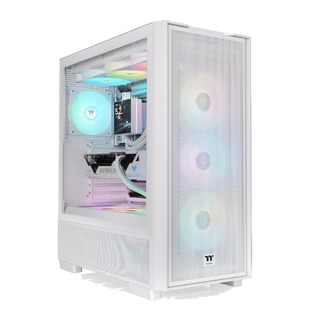 Компьютерный корпус Thermaltake S380 TG White без Б/П