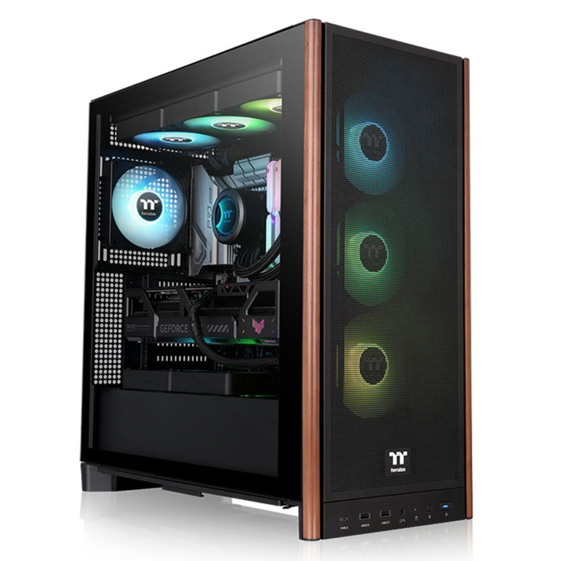 Компьютерный корпус Thermaltake S370 WS Black без Б/П